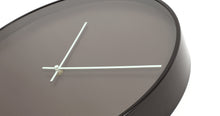 Cargar imagen en el visor de la galería, Reloj de pared Vega, borgoña/latón. F6xØ40cm.
