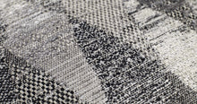 Cargar imagen en el visor de la galería, cojín Pane, negro/blanco. L40xL59cm.
