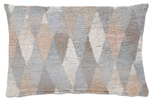 Cargar imagen en el visor de la galería, cojín Pane, azul/ocre. L40xL59cm.
